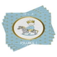 thumbnail image 1 of Ambesonne Blue Place Mats Set of 4, It's a Prince, Standard Size, Multicolor, 1 of 6