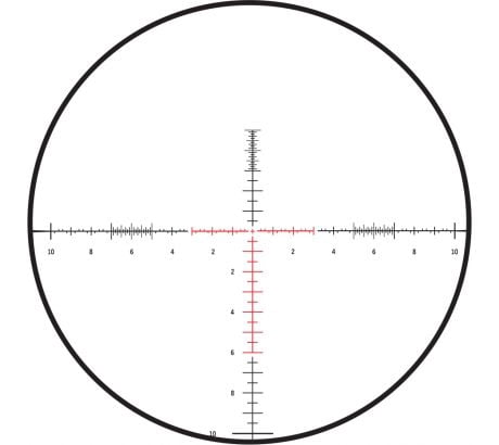 Burris XTR II 5-25x50mm&nbsp;Riflescope w/ Illuminated G2B Mil-Dot Reticle, FFP, Matte Black - 201053