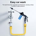 thumbnail image 6 of Aquoxis Pressure Washer, 15X More Powerful Extreme Water Pressure Tool with Steel Power, Qinux Aquoxis Sprayer for Waterpipe, High Pressures Water Jet with Foam Pot, Generic Aquaxis Aqui Blue, 6 of 10