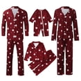 thumbnail image 1 of Pyjamas de Noël Assortis pour la Famille, Tenues Assorties Colorées pour un Style Familial Cohésif (Rouge), 1 of 4