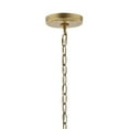thumbnail image 6 of JONATHAN Y Ruth 11" 4-light Traditional Classic Lantern Metal/Glass LED Pendant, Antique Gold, 6 of 8