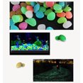thumbnail image 4 of 100PCS Garden Pebbles Polished Glow in the Dark Decor Pebbles Outdoor Pebbles, 4 of 10