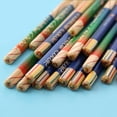 thumbnail image 2 of 10PCS Rainbow Color Pencil Four-Color Lead Wooden Colored Pencil Multicolor Students DIY Graffiti Pencil, 2 of 6