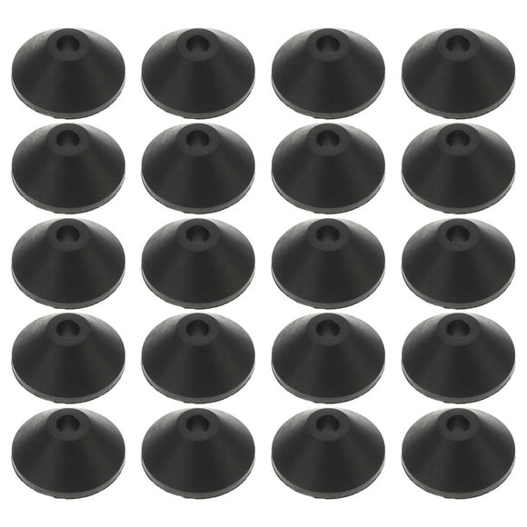 20pcs Toilet Bolt Rubber Washers Leak-proof Bolt Screws Conical Rubber Washers
