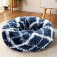 thumbnail image 6 of 15.7" Round Dog Bed with Washable Removable Cover, Dog Bed Pet Bed Cat Bed Donut Dog Bed Fluffy Plush Pet Couch Soft Cozy Dog Cat Bed, 6 of 9