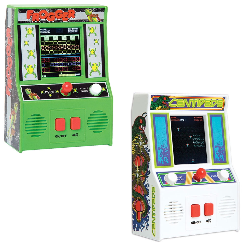 (Set) Frogger & Centipede Miniature Arcade Game w/ Classic Authentic ...