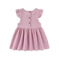 thumbnail image 3 of GYRATEDREAM Toddler & Baby Girls Ruffled Sleeve Casual Tulle Princess Dress 0-7 Years, 3 of 5