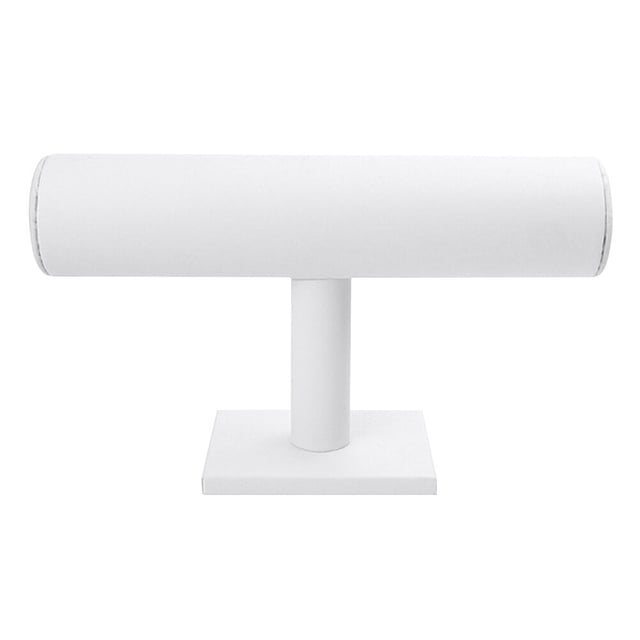 KAKOWELY bracelet display rack 1pc Bracelet Display Rack Bracelet Jewelry Display Hanging Rack Organizer for Jewelry Shop White9.06"X5.51"X2.76"