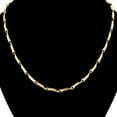 thumbnail image 4 of 3mm Gold Chain For Men Women Jewelry 14K Yellow Gold Link Chain Necklaces Collier, 4 of 9