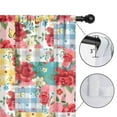 thumbnail image 4 of Blackout Kids Curtains,Pioneer Flower Floral Print Pattern Childrens Insulated Curtains Set Of 2,Bedroom Essentials,Toddler Room Decor 42"x84", 4 of 5