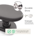 thumbnail image 2 of Kavren Modern Oval Glossy 3-Piece Coffee Table Set, Ivory, 2 of 15