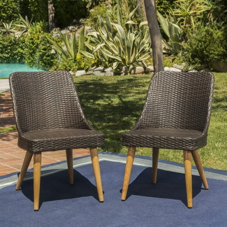Christopher Knight Home Delphi Outdoor Wicker Dining Chair (Set Of 2 Christopher Knight Home Delphi Outdoor Wicker Dining Chair (Set of 2) by - Christopher Knight Home Delphi Outdoor Wicker Dining Chair (Set Of 2