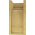 thumbnail image 4 of 10"W x 10"D x 20"H Wide Warren Rough Cedar Woodgrain TimberThane Corbel, Primed Tan, 4 of 6