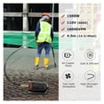 thumbnail image 2 of 16000 RPM Portable Construction Insertion Vibrator Remove Air Bubbles and Level Concrete with 4.5 M (14-3/4feet) Long Shaft, 2 of 6