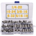 thumbnail image 1 of ORUYROP Kit d'Écrous à Rivet en Acier Inoxydable 8-3210-24 1/4"-20 5/16"-18 3/8"-16 Écrous Filetés, 1 of 7