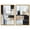 Gold Frame, variant on Shadow Set Canvas Set of 2 Neutral Art by Art Remedy, Gallery Wrapped, 20 x 30