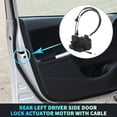 thumbnail image 2 of Motor de actuador de cerradura de puerta eléctrica del lado del conductor trasero izquierdo con cable para Hyundai Tucson 2005-2010 negro, 2 of 7