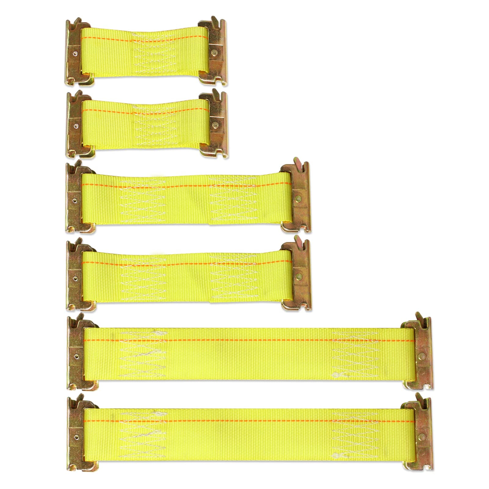 NUOER 2" E Track Strap for ETrack System, ETrack Tie Down Accessories