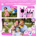 thumbnail image 4 of Smartphone Jusvenmt Kids con pantalla táctil de 2.8 pulgadas con cámara dual de 3 a 10 años, 4 of 9