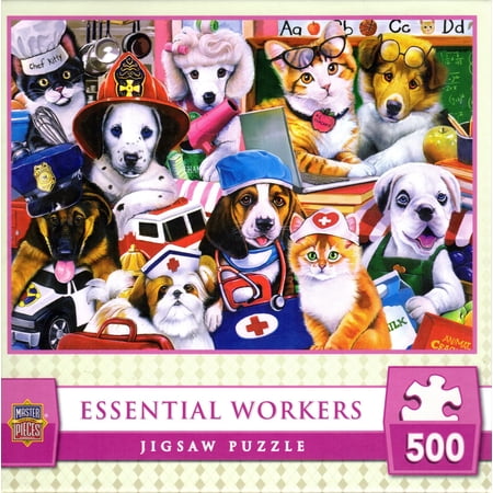 Essential Workers 500 Piece Puzzle price history on PriceWatchPro