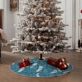 thumbnail image 4 of Lukts Cozy Winter Socks Pattern Print Color Life Christmas Tree Skirt, Winter Holiday Tree Mat Decoration ,Can be Used as A Shawl-36", 4 of 6