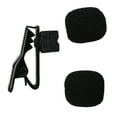 thumbnail image 3 of GLFILL Omnidirectional Lavalier Lapel Clip Mic 3.5mm 3Pin 4-Pin XLR For Wireless System Lecturer With Microphone Cover Accessories Part A, 3 of 9