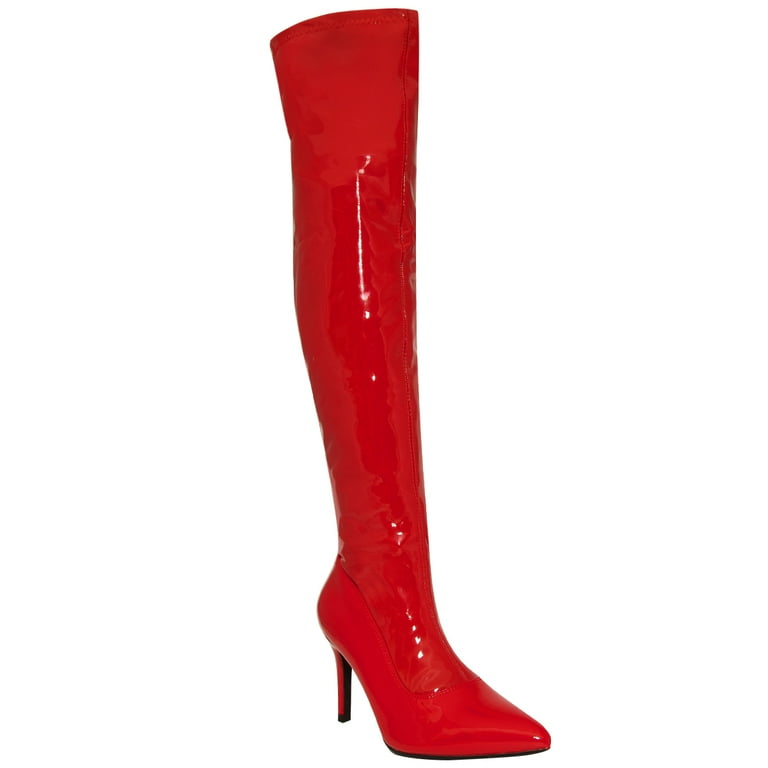 Fashion Thirsty Womens Ladies Mens High Over The Knee Stretch Boots Walmart