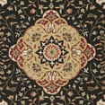 thumbnail image 3 of SAFAVIEH Easy Care Todor Medallion Area Rug, Black/Cream, 9' x 12', 3 of 4