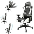 thumbnail image 2 of Gaming Chair - Adjustable Video Game Chairs with PU Leather  Computer Chair with Lumbar Support &amp; Recline  Easy to Assemble &amp; Comfortable Ergonomic Office Chair (), 2 of 4