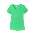 thumbnail image 5 of District Made Ladies Perfect Tri V Neck Tee-L (Green Frost), 5 of 6