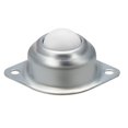 thumbnail image 2 of Línea de montaje de ruedas transportadoras de bolas de nailon con rueda de ojo de buey de 0,5 pulgadas y 1 pulgada, polea de rodillo de rueda universal, 2 of 4