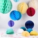 thumbnail image 5 of 1 pieza de 4/6/8 pulgadas de papel chino redondo colgante con forma de panal de abeja, flores, bolas, manualidades, fiesta, boda, hogar, decoración DIY, farol de papel con pompón, 5 of 5