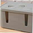 thumbnail image 2 of Cable Organizer Container Cord Hider Cord Cover Surge Protector Cover Power Strip Cover Wire Organizer Cord Management Cable Management Computer Cord Organizer Charger Power Cable, 2 of 9