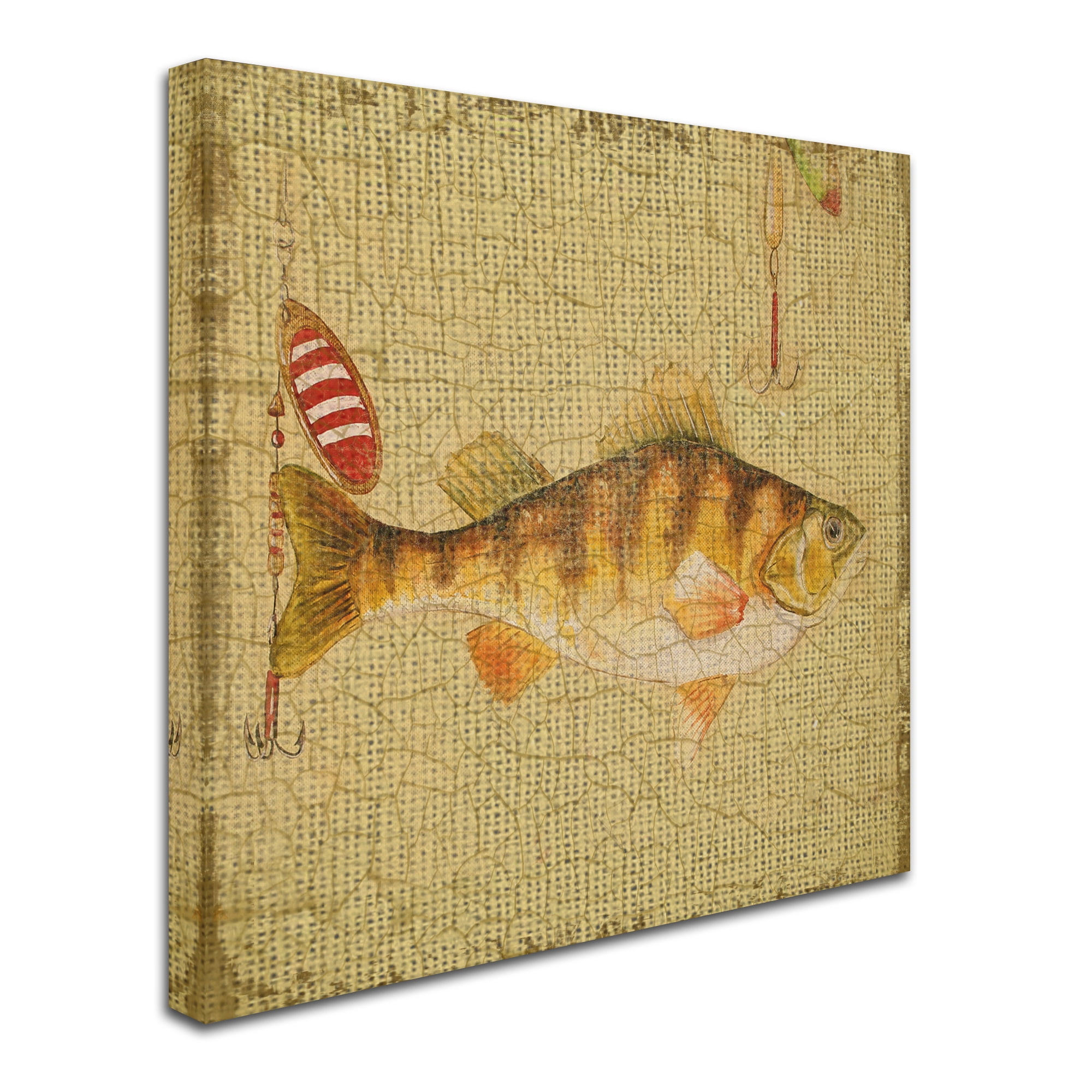 Trademark Fine Art 'Wilderness Lodge 6' Canvas Art by Jean Plout