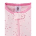 thumbnail image 3 of Gerber Baby & Toddler Neutral Snug Fit Footed Cotton Pajamas, 2-Pack, 0/3 Months - 5T, 3 of 6