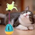 thumbnail image 3 of Cat Feather Toy, Pet Toy, PP Detachable Interactive Funny for Cat Blue Yellow, 3 of 8