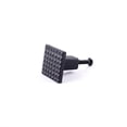 thumbnail image 3 of Renovators Supply Iron Kitchen Cabinet Knob Pull Square Grid style Black Powder Coat Finish Decorative Metal Knobs for Kitchen Cabinet or Drawer Pull Handle w/Screws, 3 of 7