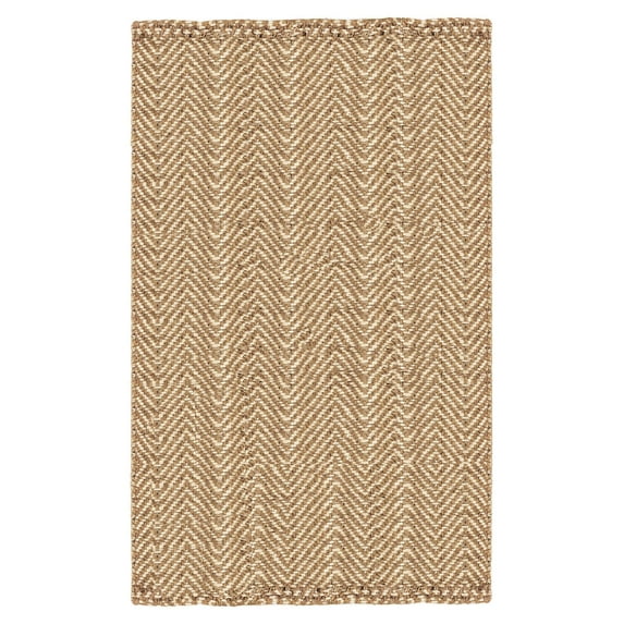 Liora Manne Terra Chevron Indoor Rug Natural 7'6"X9'6"