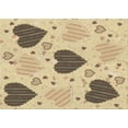 thumbnail image 1 of Ahgly Company Indoor Rectangle Patterned Copper Brown Area Rugs, 2' x 4', 1 of 6