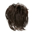 thumbnail image 2 of Easter Glueless Wig Messy Hair Bun Hair Pieces Curly Synthetic Updo Scrunchies Ponytail Extension for Women Black 1Pcs 360 Lace Front Wigs Human Hair Wig Band Headband Wig Deal Back to Campus, 2 of 4