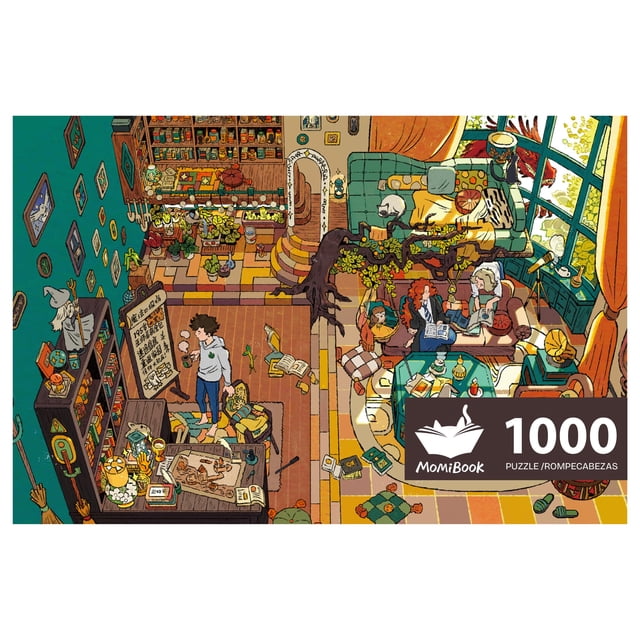 Puzle MOMIBOOK Casa Mágica Encantada 1000 piezas 75 x 50 cm