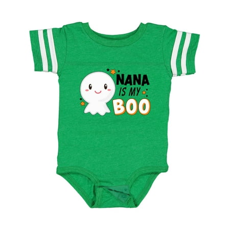

Inktastic Nana is My Boo with Cute Ghost Gift Baby Boy or Baby Girl Bodysuit