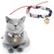 thumbnail image 5 of Collar ajustable para perro y gato, Collar estampado con campana para cachorro, gatito, accesorios para Gato, 2 uds., 5 of 5