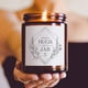 thumbnail image 1 of Vela aromática ThreeKin Warm Hugs Lemongrass Lavender 225 g, 1 of 9