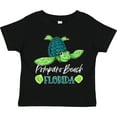 thumbnail image 3 of Inktastic Pompano Beach, Florida Happy Sea Turtle Boys or Girls Toddler T-Shirt, 3 of 5