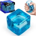 thumbnail image 1 of Fidget Toy MUYMUT MEGA Cube de gel ultra firme azul de 6,5 cm, 1 of 9