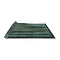 thumbnail image 2 of Ahgly Company Indoor Rectangle Abstract Light Blue Modern Area Rugs, 2' x 5', 2 of 4