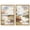 Gold Frame, variant on Edge of the Land Serenity Duo Canvas Print Boho Wall Decor by Art Remedy, Silver Frame, 10 x 15