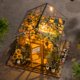 thumbnail image 1 of Dollhouse Mini Kits Miniature Diy Making Three-dimensional Puzzle Assembled Building Model Toys, Home Bedroom Decorations With Furniture Wooden Crafts For Women Girls Best Valentine's Day Birthday Gif, 1 of 4