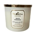 thumbnail image 2 of Bath & Body Works White Gardenia Scented 3 Wick Candle 14.5 oz, 2 of 3